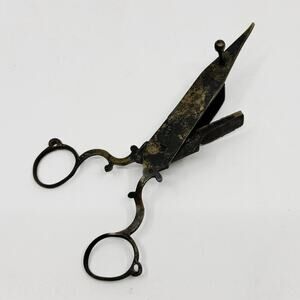 Antique 19th Century Candle Snuffer Scissors